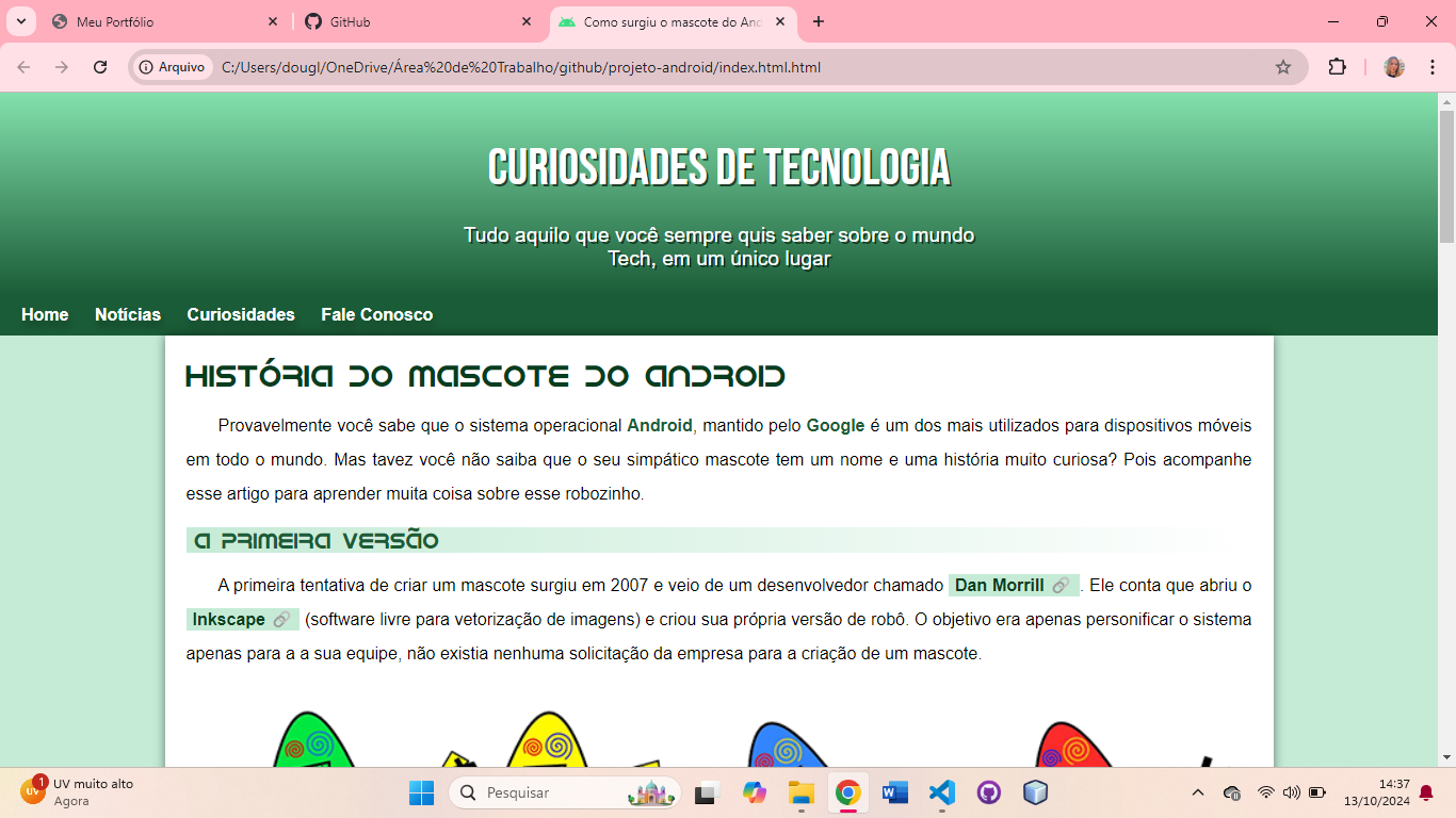 Imagem do Projeto Android